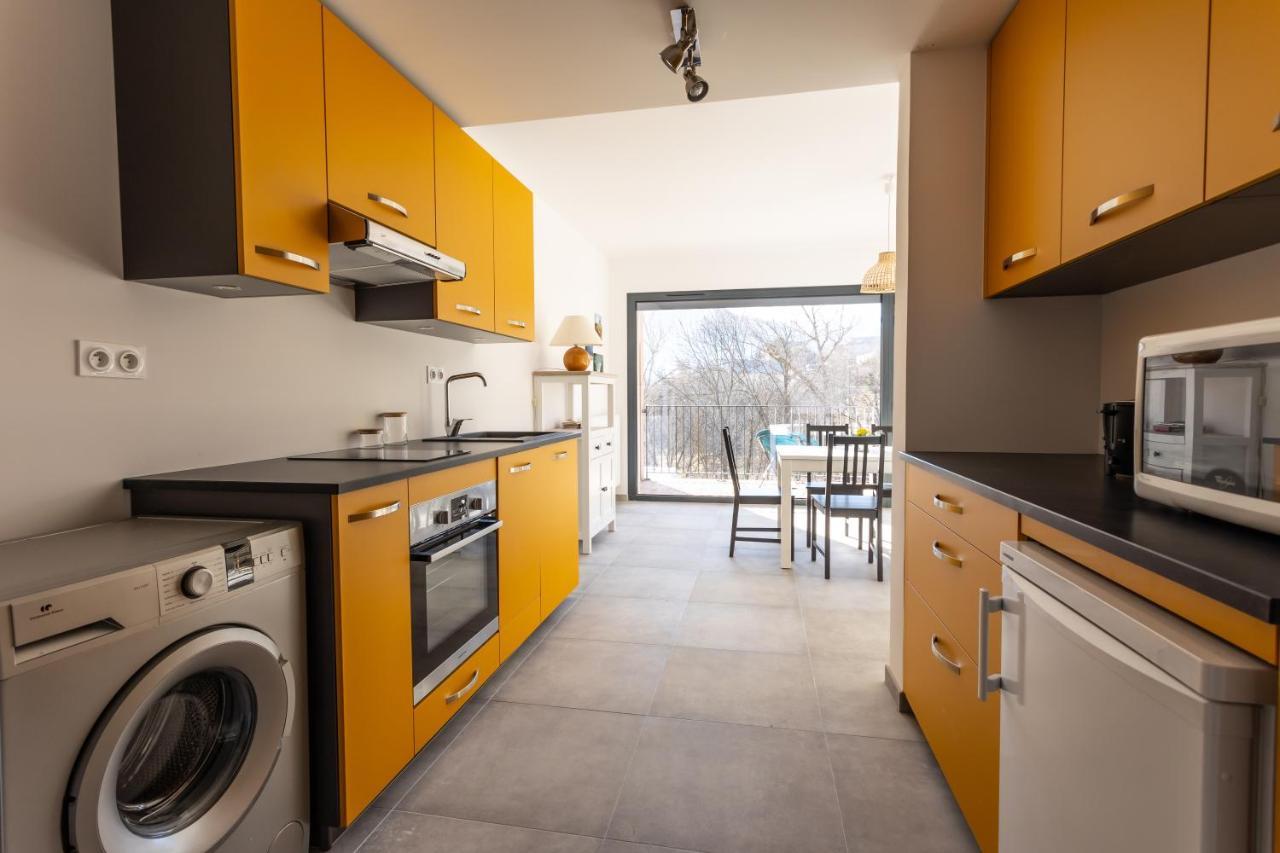 Au Calme Des Sommets - Vue Montagne Apartman Embrun Kültér fotó